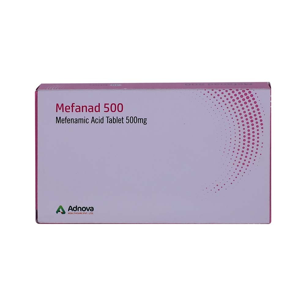 Mefanad 500 Mefenamic Acid 500MG 10PCS x 3