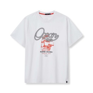 241103066 Bossini Men T-Shirt SS 24-S/S White ( 2XL )