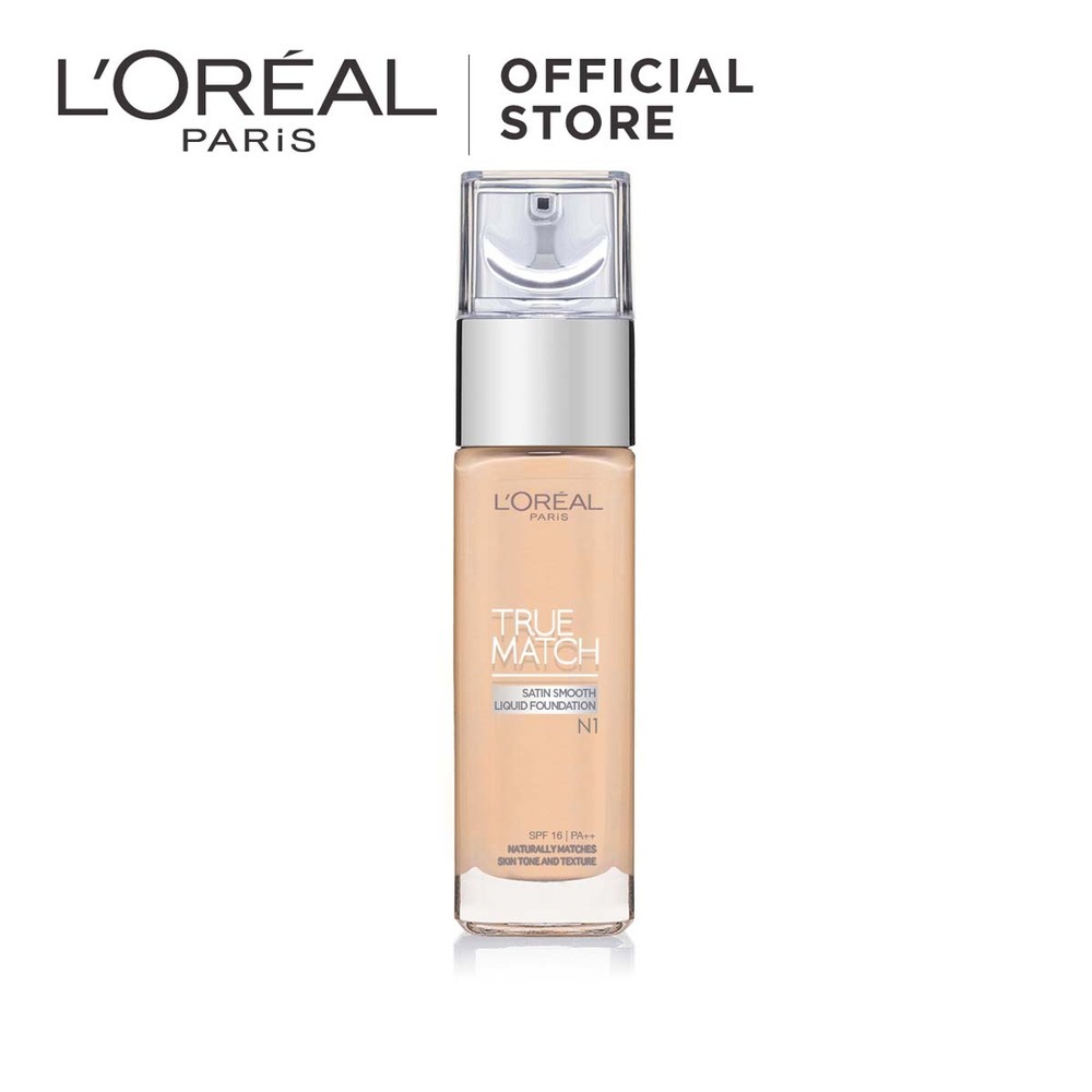 Loreal True Match Liquid Foundation N1-Nude Ivory 30ML