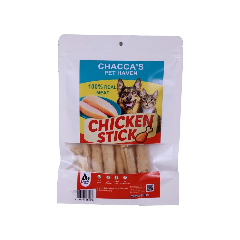 Chacca's Pet Haven Dog Chicken Stick 100G