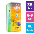 Hippo Baby Diaper Pants Jumbo 38`S (Xl)