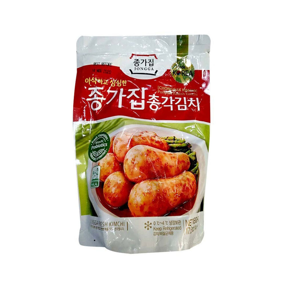 Chongga Chonggak Kimchi (Ponytail Radish) 500G.