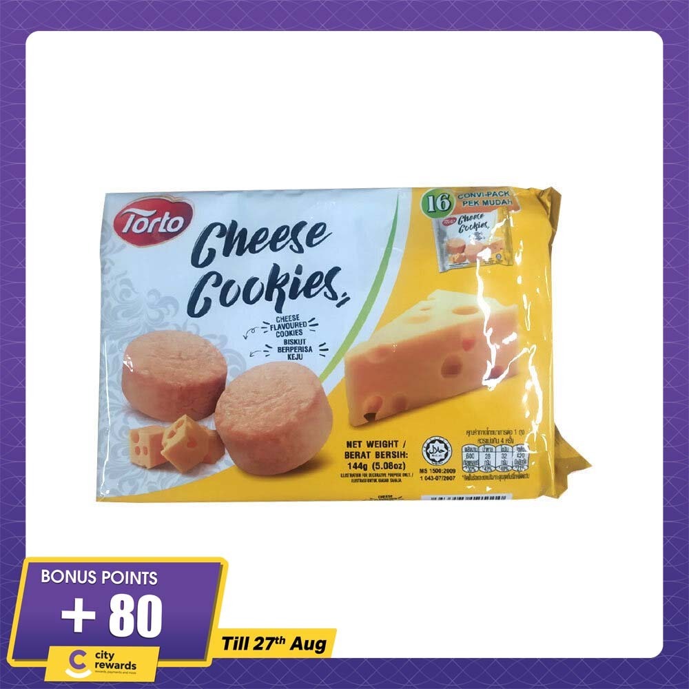 Torto Cheese Cookies 144G