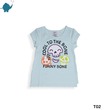 Max & Mia Girl Printed T-Shirt T02 Green 7T