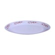 Larah Flare Oval Plate 13in (Skyleaf Pink)