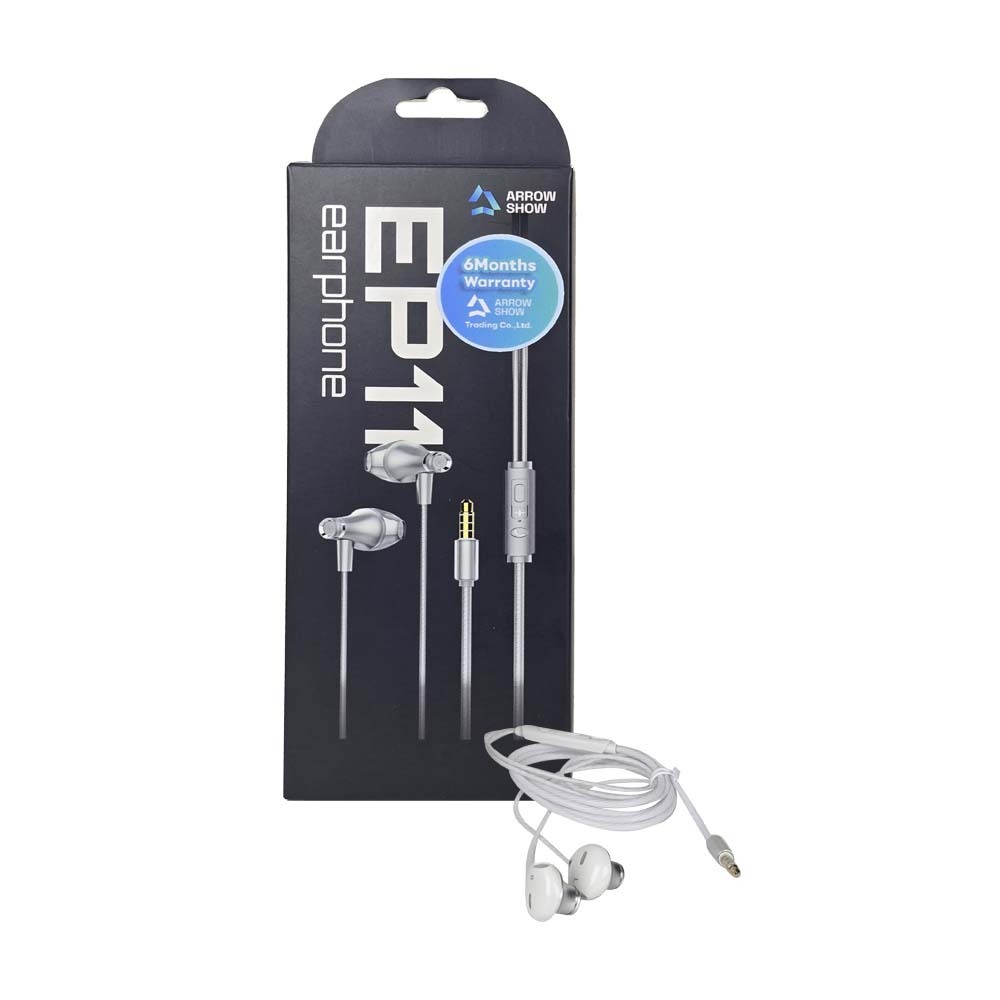 Arrow Show Jack Earphone EP11 3.5MM White