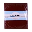 Yulang Bed Sheet 5PCS 6X6.5FTx9INCH Reddish Brown