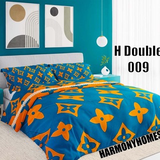 Harmoy Homes Bed Sheet Double (6' x 6.5' x 9") HH Double 005