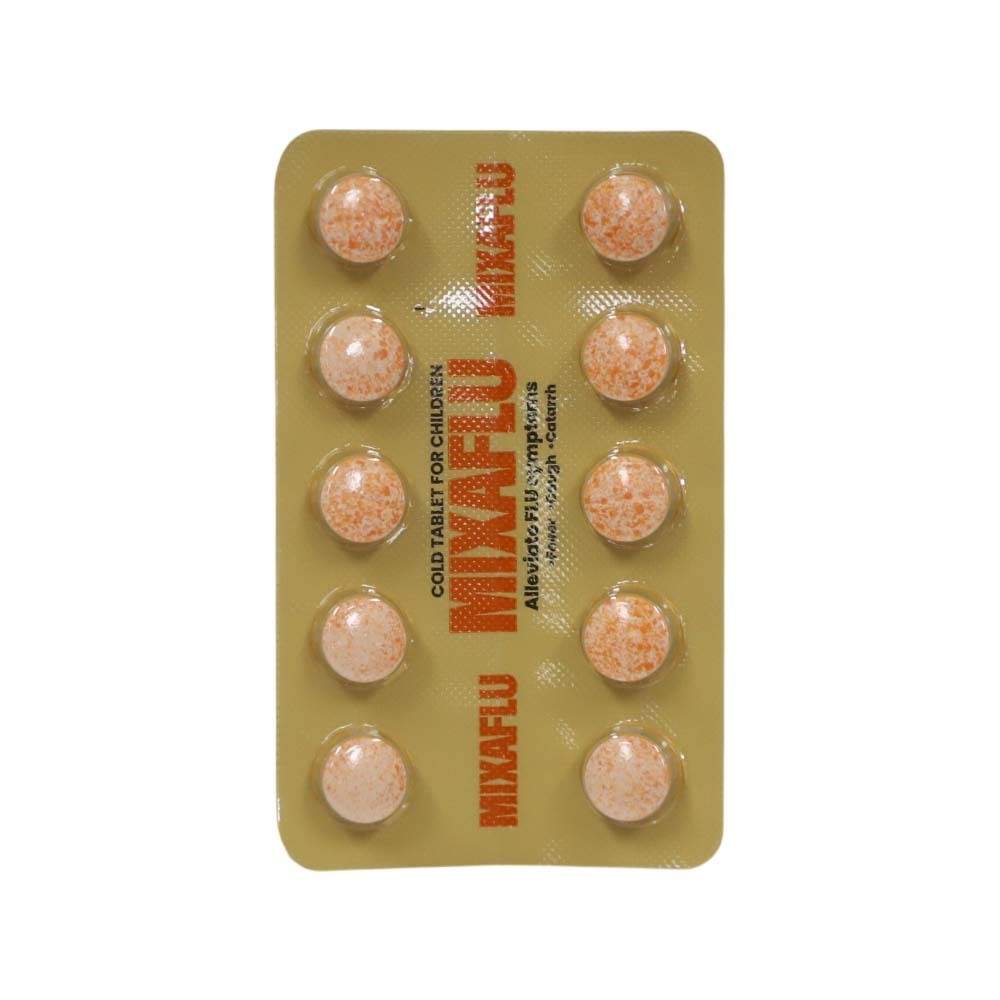 Mixaflu Para & Dextromethorphan & Phenylprop 10PCS