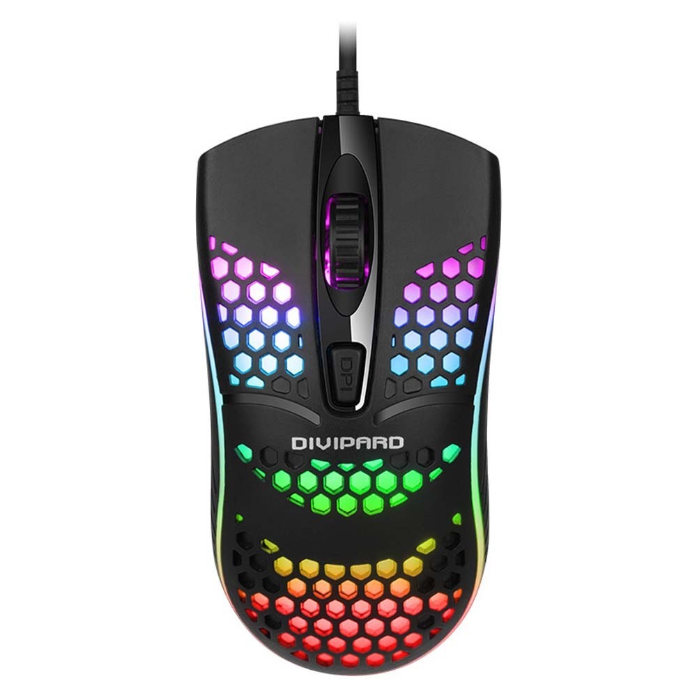 DIVIPARD OP-50 Colorful Luminous RGB Mouse ESS-0000715