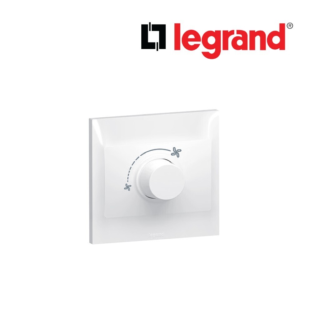 Legrand LG-FAN CONTROL 250VA WH (617633) Switch and Socket (LG-16-617633)
