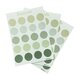 Jourcole  Circles and Dots Sticker One Sheet Journaling Deco Sticker  3.5x5inches JC0021 Matcha