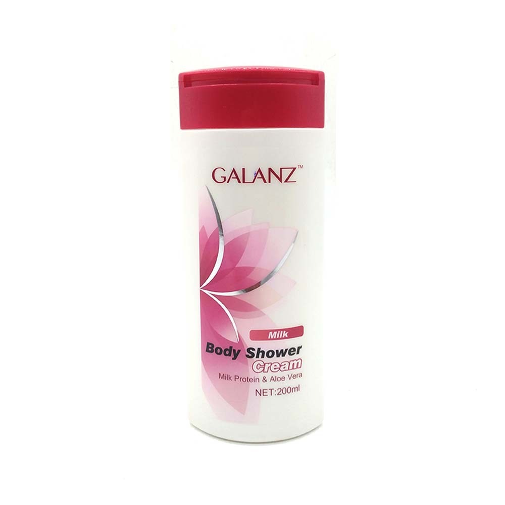 Galanz Milk Body Shower Cream 200ML (Milk Protein & Aloe Vera)