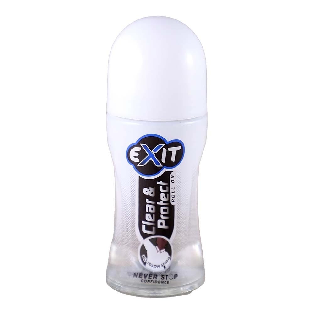 Exit Never Stop Confidence Clear & Protect Deodorant Roll On 32.5ML