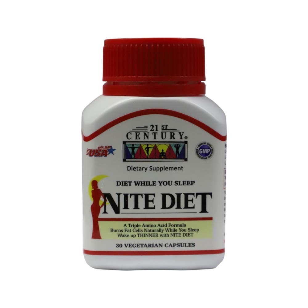 21ST Century Nite Diet Dietary Supplement 30PCS
