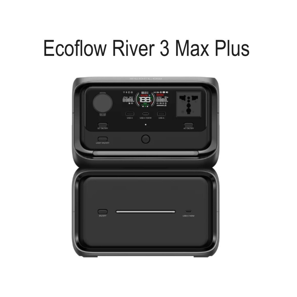 Ecoflow River 3 Max Plus Portable Power Station