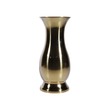 MYBS Steel Flower Vase Gold 10in