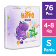 Hippo Baby Diaper Jumbo 76`S (S)