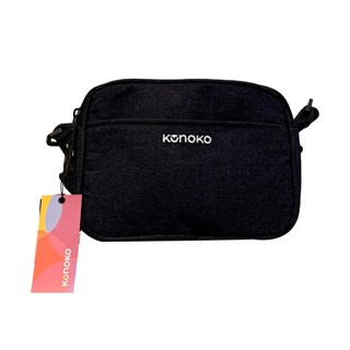Konoko Pocket Crossbody Bag (Blue)