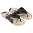 Rider Way Logomania II Thong A Flip (No-9) Beige, Black & Green 212388BB08509
