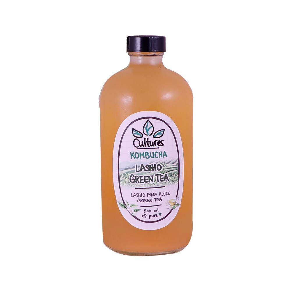 Cultures Lashio Kombucha Green Tea 500ML
