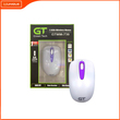 GTWM-739 Wireless Mouse L102 X W60 X H39MM (White+Light Purple ) 082019