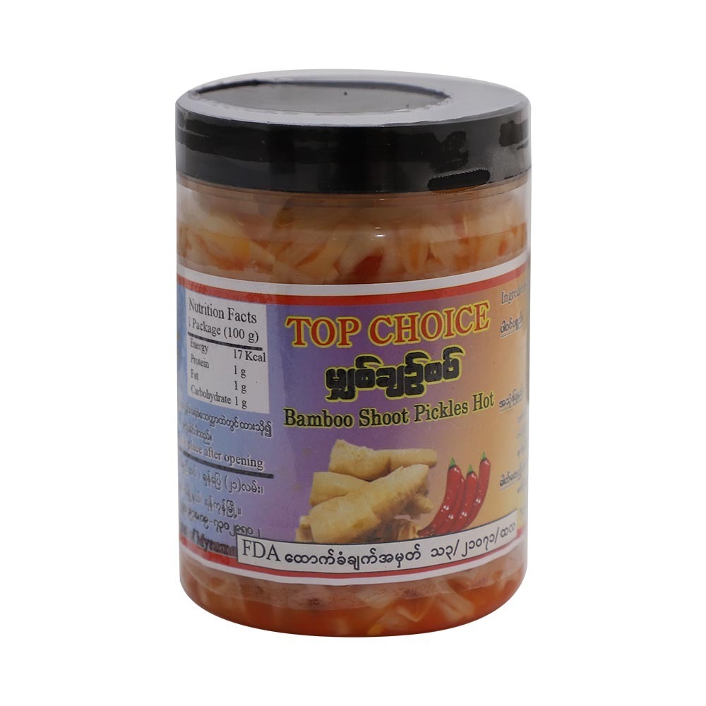 Top Choice Pickled Bamboo Shoot Hot 230G