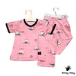Khay May Cozy Set XL Size (4-5 years) Pink