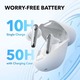 Anker Liberty 4 NC Wireless Earbuds (White)