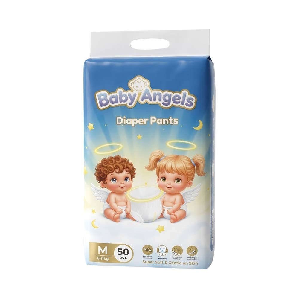 Baby Angel Diaper Pant Medium (50PCS)