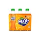 Max Plus Orange Carbonated Soft Drink 350MLx6PCS