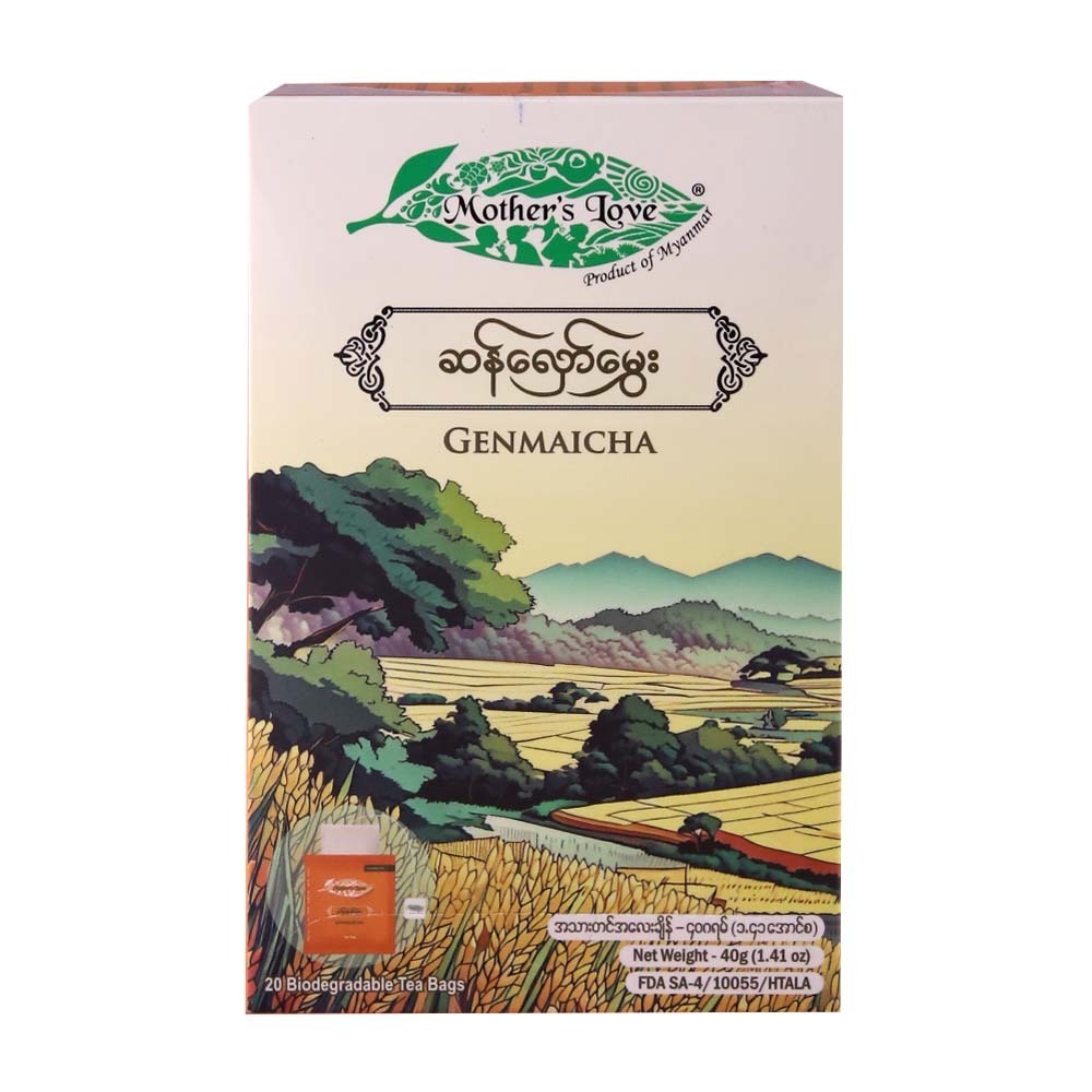Mother's Love Green Tea With Roasted Rice 20PCS 40G