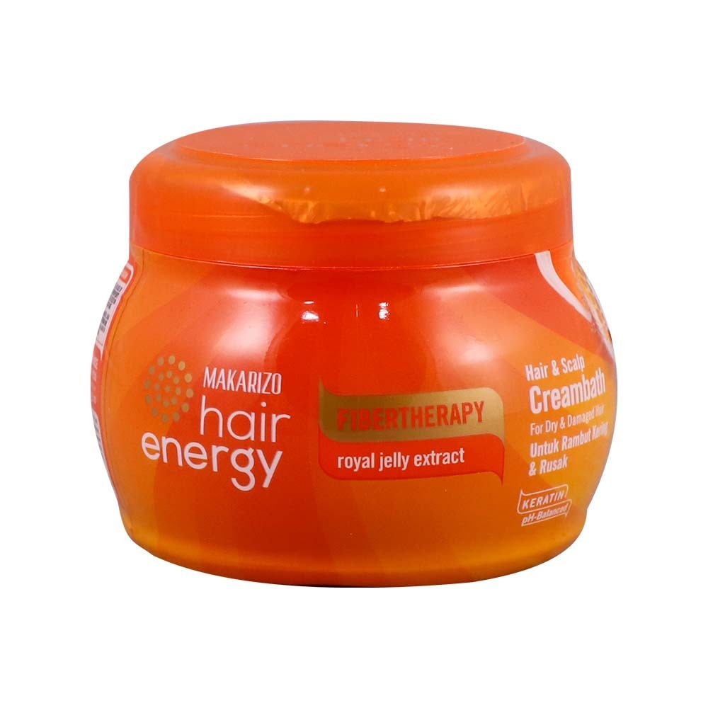 Makarizo Hair Energy Fibertherapy Creambath 500ML (Royal Jelly Extract)