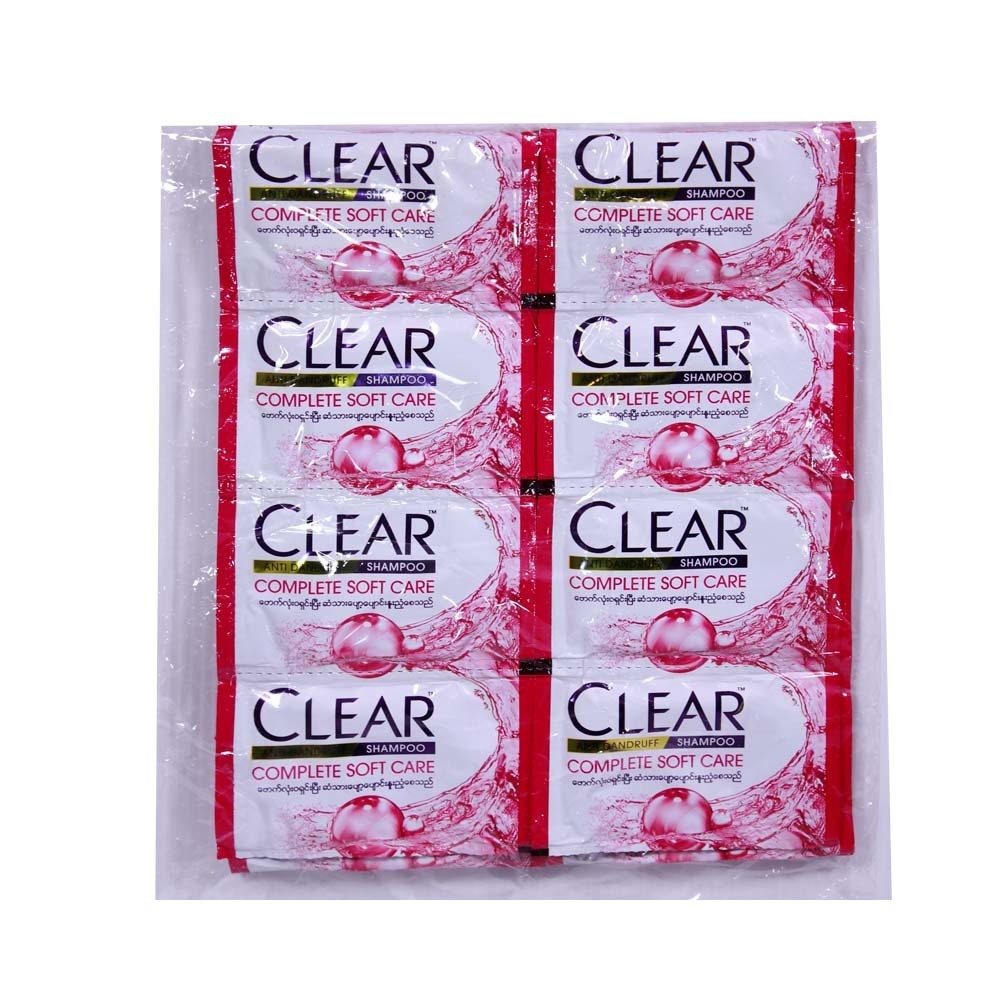 Clear Shampoo A/D Complete Soft Care 8G x 24PCS