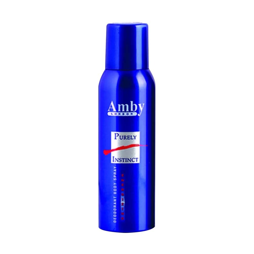 Amby London Purely Instinct Energizing Deodorant Body Spray 125ML