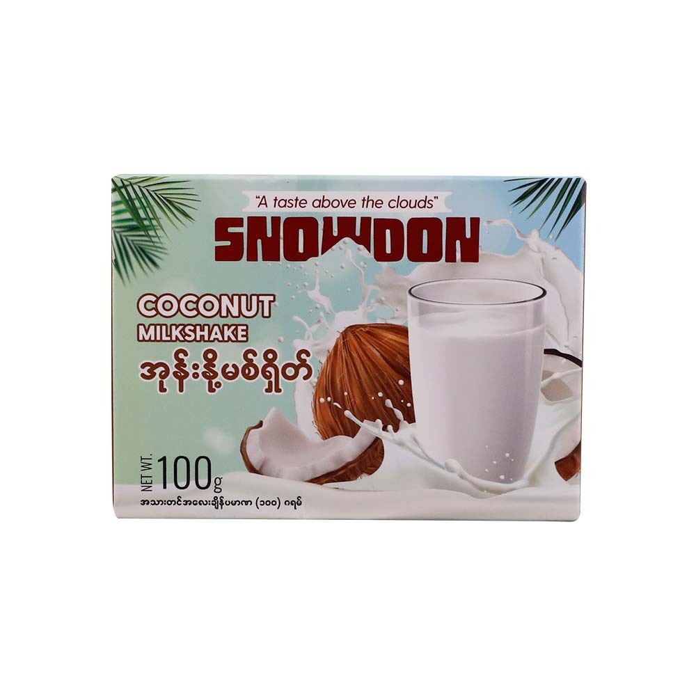 Snowdon Milkshake Coconut 100G