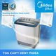 Midea Washing Machine Semi_Auto (MTC120-P1201Q)