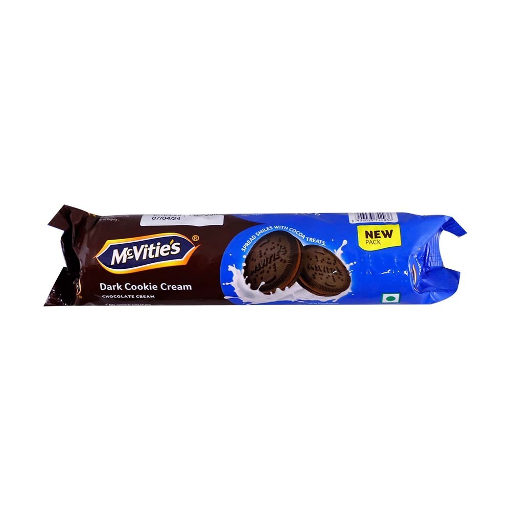 Mcvitie`S Dark Cookie Chocolate Cream 120G