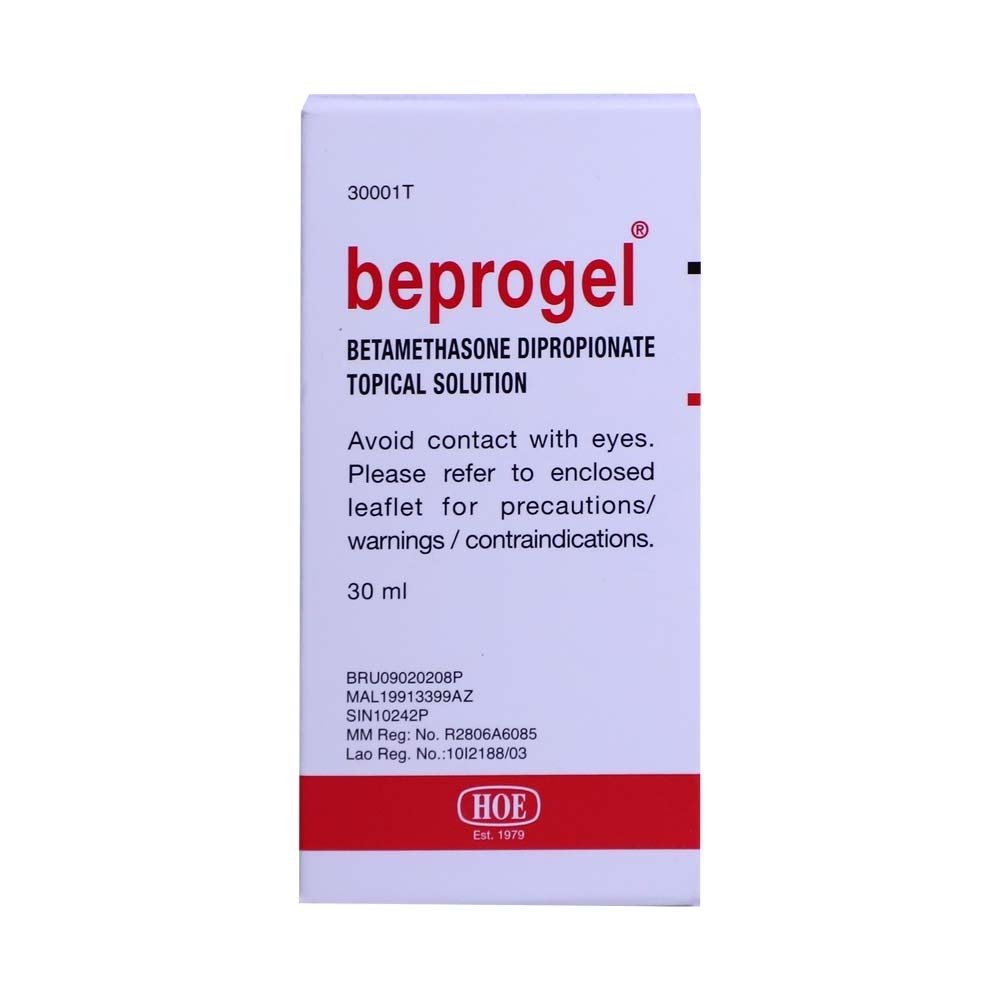 Beprogel Betamethasone Dipropionate Solution 30ML
