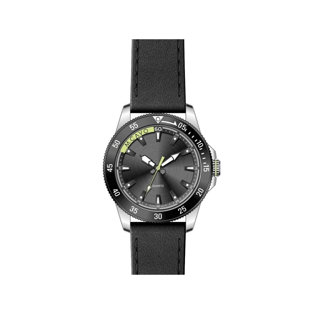M.Cavo Men Watch MC2421GLPTBBA(YE) Cherry Oo
