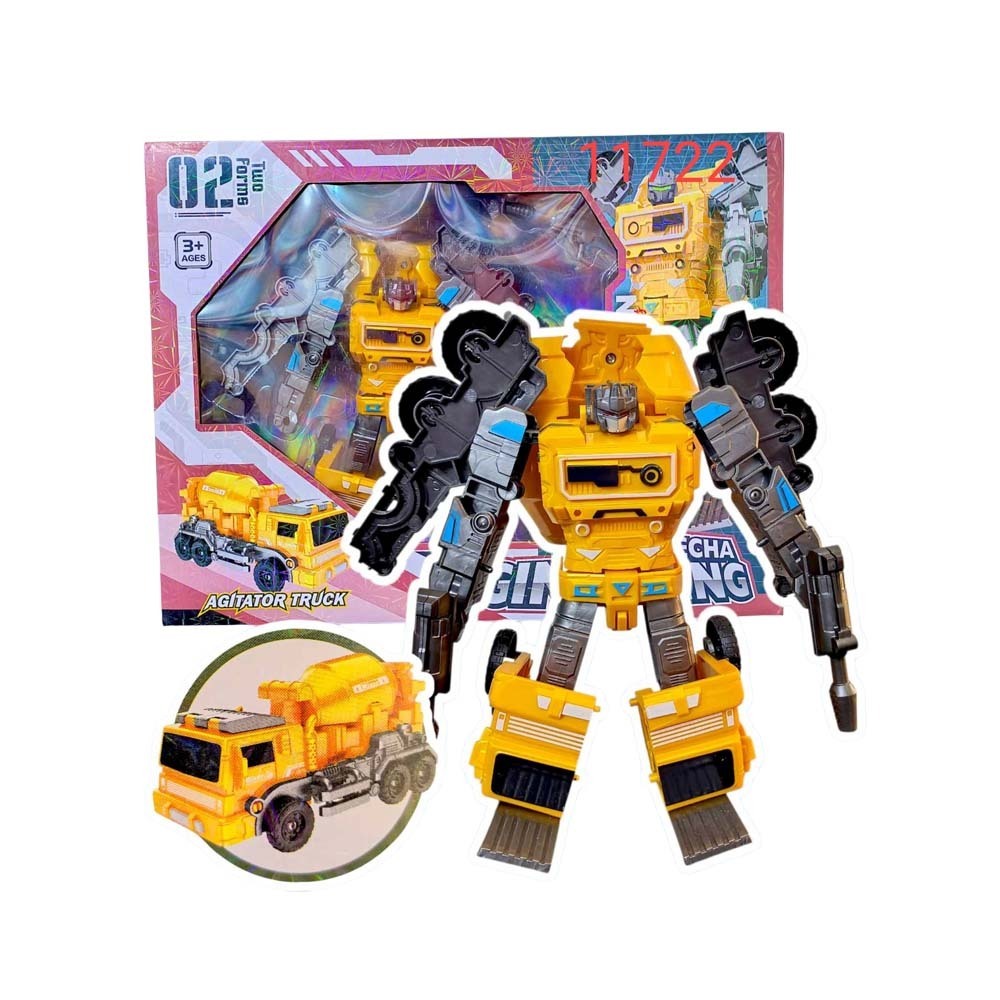 Baby Cele Deformation Agitator Truck Yellow 11722