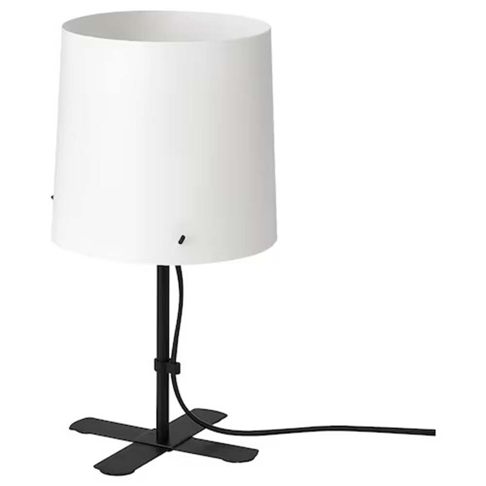 Ikea Barlast Table Lamp, Black/White, 31 CM 005.045.57