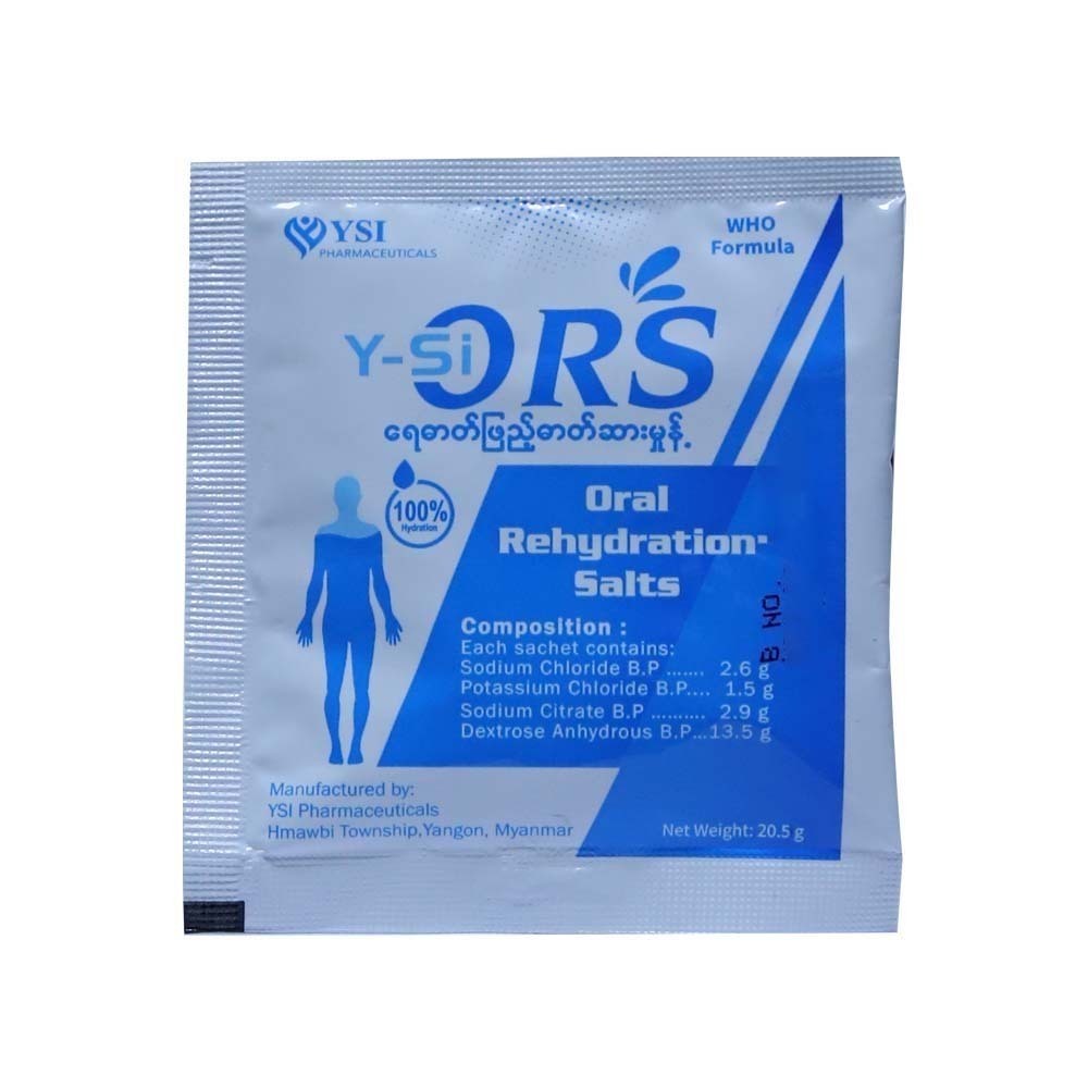 Ysi Oral Rehydration Salts 20.5G