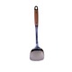 FF Steel Solid Turner With Wooden Handle
