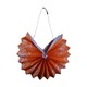 Uncle Gyi Floral Pumpkin Paper Lantern 10PCS x 1Pack Orange