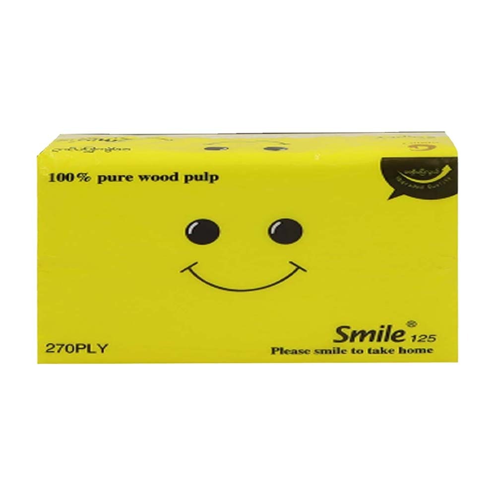 Smile Facial Tissue 3Ply 270Sheets