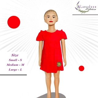 Lavender Girl Faction Dress (Design23) Red Small