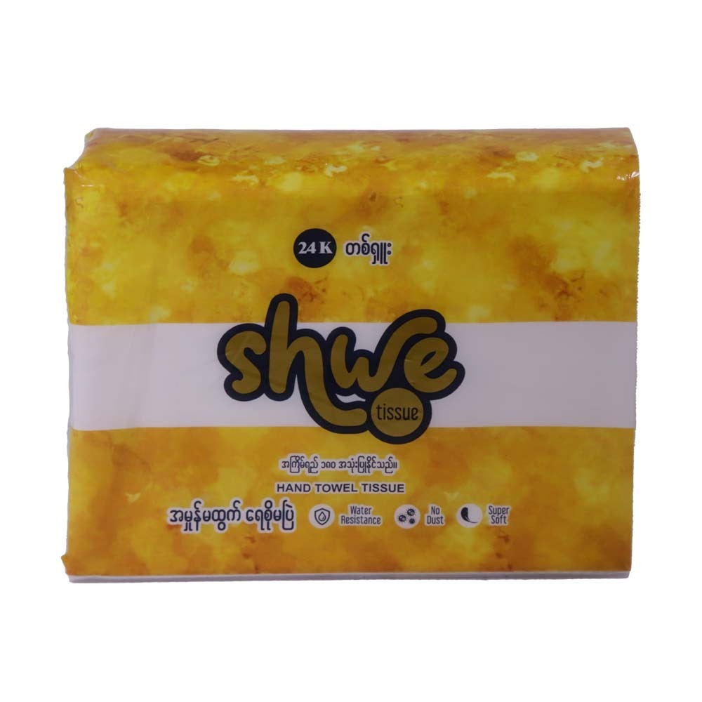 Shwe Hand Towel Tissue 180Sheets