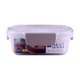 Super Lock Micro Rect Food Box 600ML No.2814