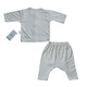 TC10212M Tiny Cozy Baby Comfy Set White